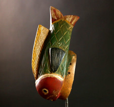 Masque africain Bozo vintage