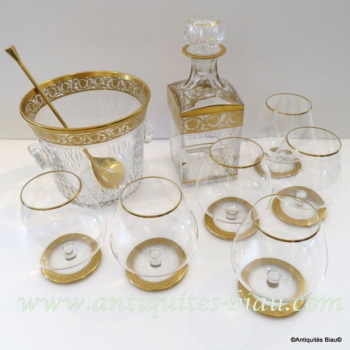 Service cognac verre flacon - verre,