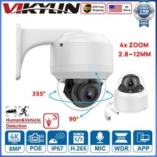 VIKYLIN 4K 8MP 4X Zoom Dome