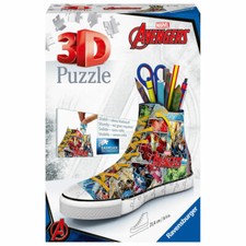 Ravensburger 3D-Puzzle Sneaker Avengers 3D Puzzle Déco pour enfants 108 pièces
