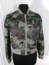 SUPERBE Veste blouson court UNKUT *Amazon  Jacket* petit M XS/S Kaki camouflage
