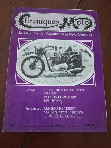 Chroniques moto 2 - chroniques,