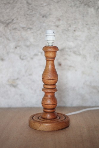 Lampe bois tourné - ,, de