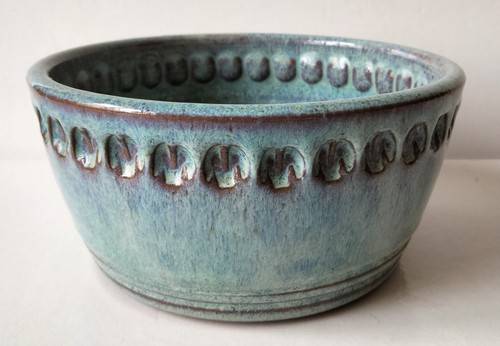 Vtg pot céramique émaillé - vtg,