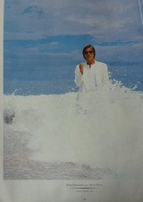 Don Johnson , belle photo par Herb Ritts sur papier épais .