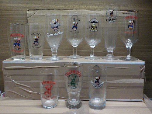 Verre ancien biere - 10,
