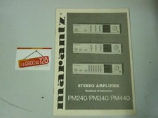 Notice mode d'empli Marantz