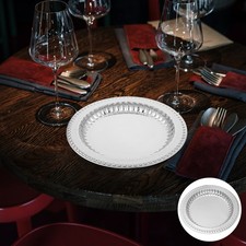  Assiette Plate En Acier