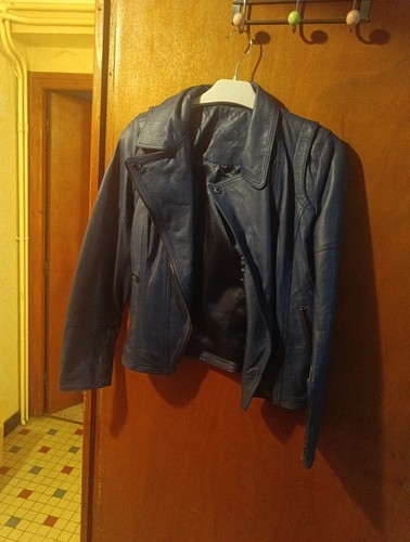 Blouson cuir femme - cuir, 42