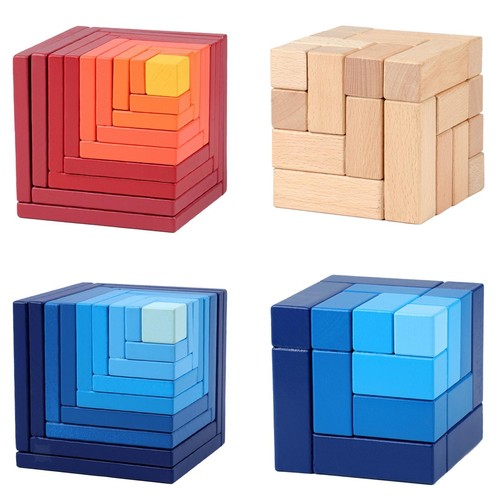 Puzzle cubes blocs - puzzle, de