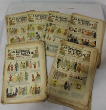  La semaine de Suzette  1923-1924 - Becassine 48 numéros  de 3 à 52  monp