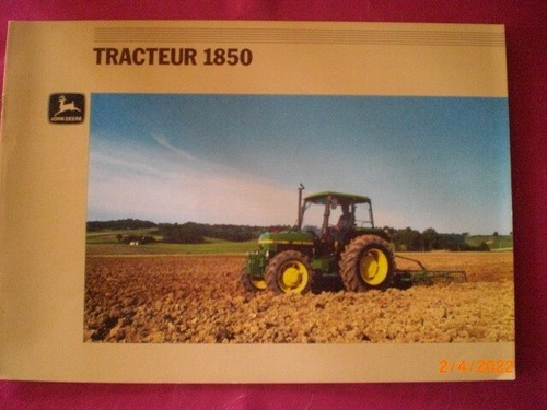 John deere 1850 tractor - john, f