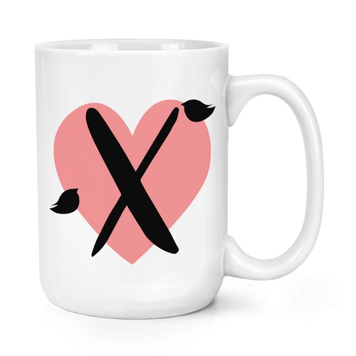 Lettre coeur alphabet - lettre, tasse