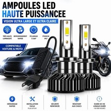 Ampoule LED Mini H4 8000k