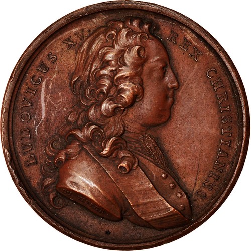 France médaille louis xv - france,, médaille,