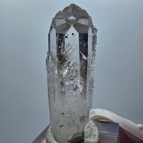 Quartz fumé harlequin - fumé, phantom