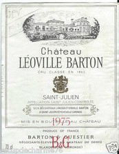 SAINT JULIEN ETIQUETTE CHATEAU