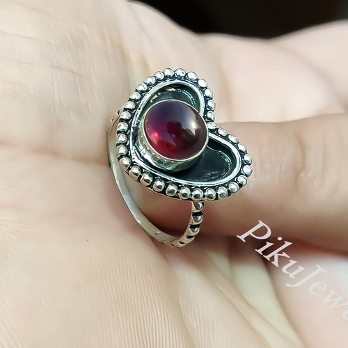 Bague cœur argent sterling - bague,
