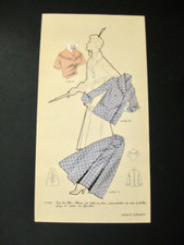 Croquis élégants 1137 B & C