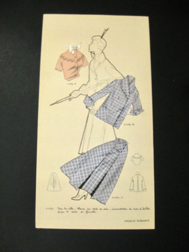 Croquis élégants 1137 c - élégants,