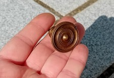 POIGNÉE DE MEUBLE TIROIR bouton, en bronze ou laiton, D=2,8 cm   N°54B