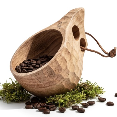 Kuksa wooden cup handcarved - kuksa,
