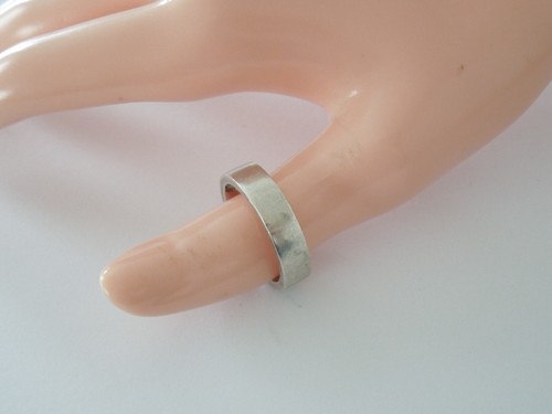 Anneau bague bande 925 - bague,