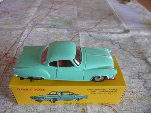 Borgward isabella verte dinky - isabella,