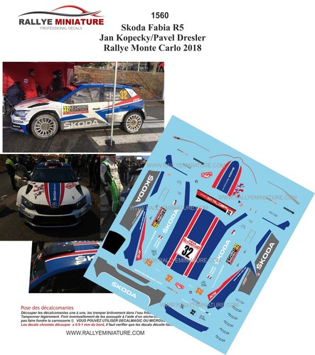 Decals ref 1560 skoda - 1/32,