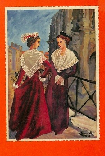 Arles cpsm arlesiennes - cpsm,
