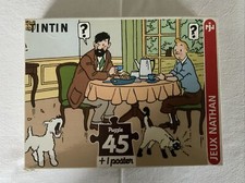 Puzzle Nathan 45 Pièces Tintin Petit déjeuner à Moulinsart