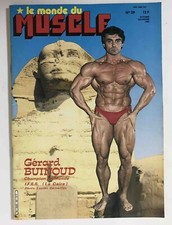 ►LE MONDE DU MUSCLE n°39 - 1982 - GERARD BUINOUD - MIKE MENTZER - MANU PLUTON
