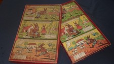 6 puzzles lapinos en bois