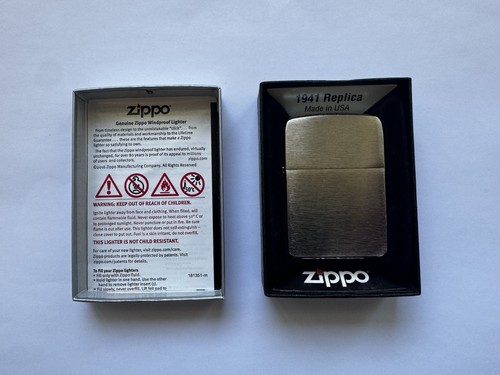 Zippo replica 1941 brushed - zippo,