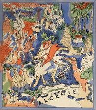  Jean DUFY (1888-1964) Algérie lithographie de 1931 