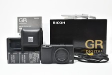 Exc Ricoh GR Digital III Digital Camera Shutter Count8497 w/Battey x3/Case 452