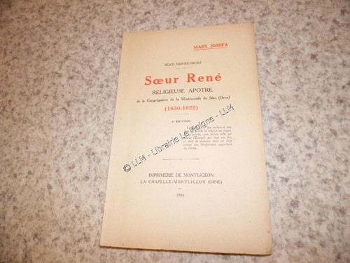 1934 soeur rené - 1934.soeur, rené.congrégation