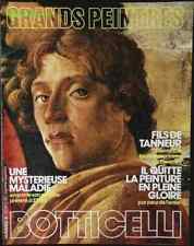 Botticelli - Grands Peintres - n° 8 - revue magazine - ART peinture