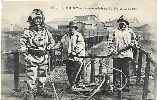 Firminy scaphandrier puits - firminy,