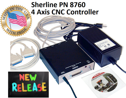 Sherline 8760 axis cnc - 8760, 4