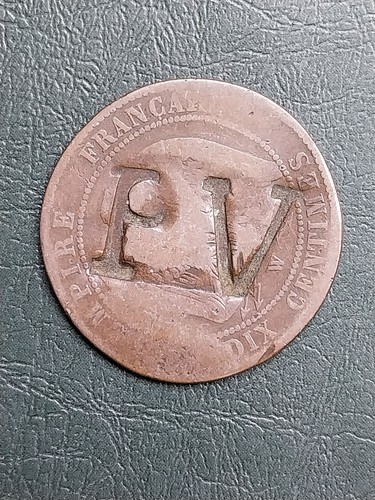 Surfrappe monnaie napoleon - monnaie,