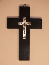 Croix de Communiant en Bois