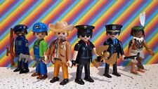 PLAYMOBIL VILLAGE PEOPLE SAN FRANCISCO IN THE NAVY DANCE DISCO GAY LEATHER RARE