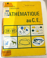 Livre scolaire MATHEMATIQUE au CE- classiques Sudel 1970-POSTEL & MOURJAN