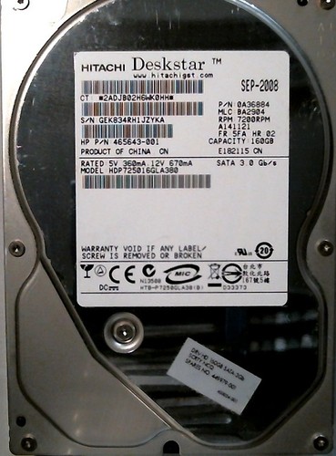 Disque dur interne 160 sata - go,