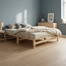 Lit 120x200 cm en bois massif