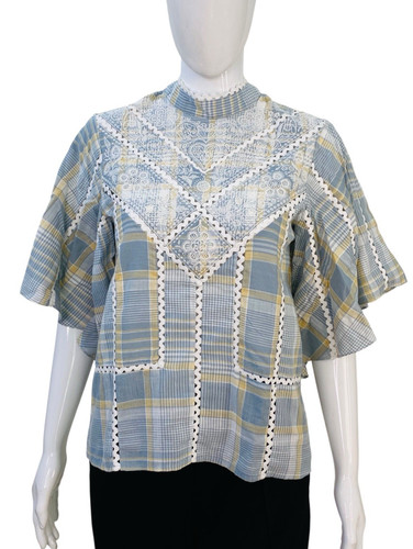 Blouse tunique coton - en,