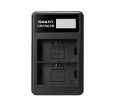 LCD Duo Chargeur pour 2x Canon