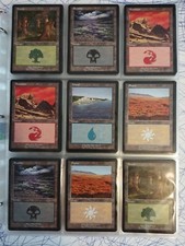 Mtg Euro Land 15 cartes + 5