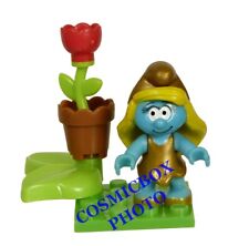 MEGA BLOKS les SCHTROUMPFS figurine La SCHTROUMPFETTE dorée variante Ultra Rare